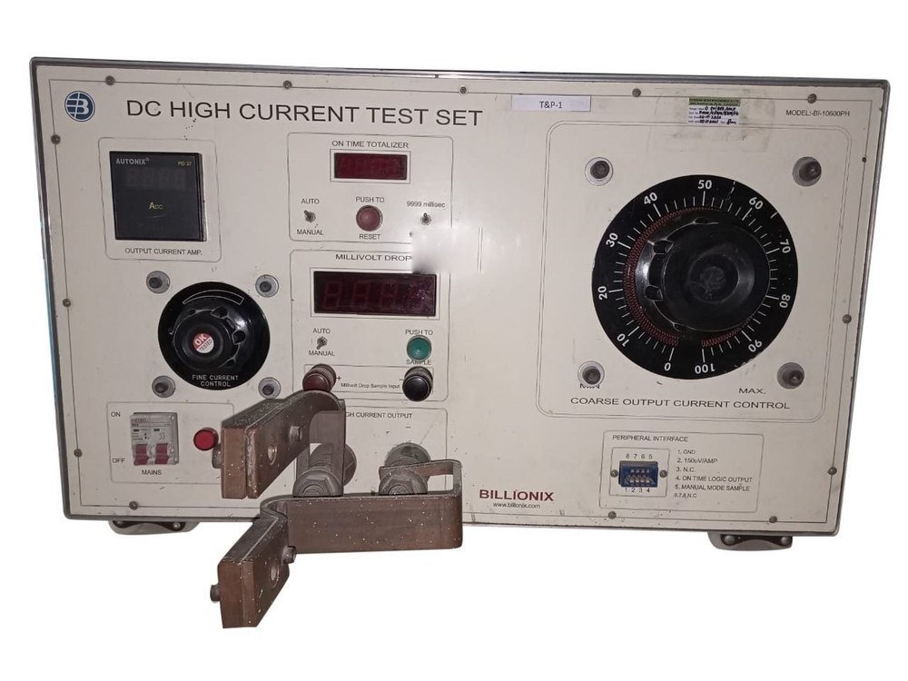 Billionix 2 DC High Current Test Set, Current Output: 100A