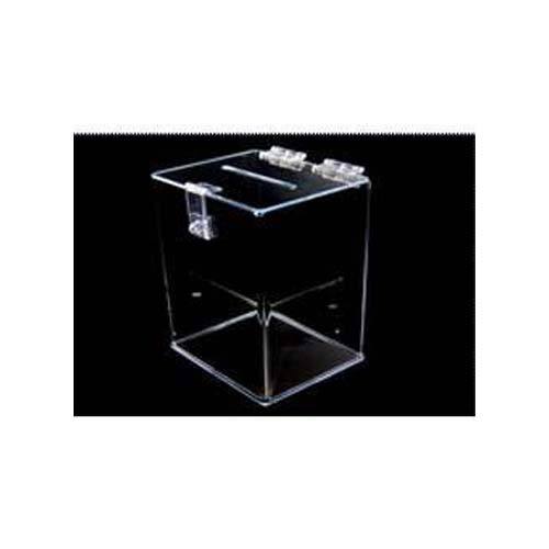 For Mandir Inbuilt Acrylic Donation Box