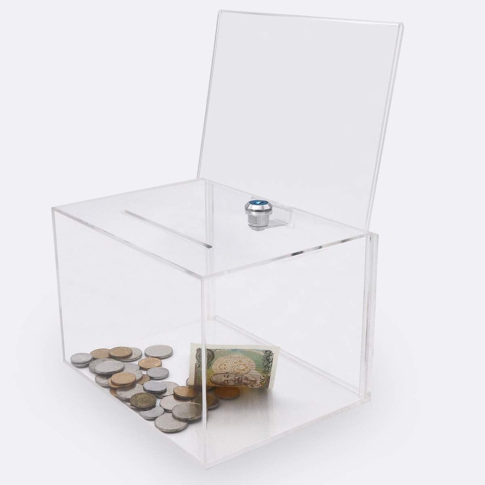 Acrylic Donation Box