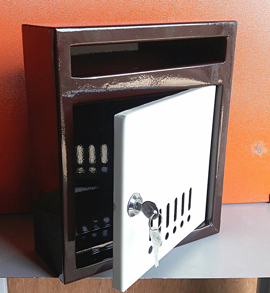 Brown& Ivery . Stainless Steel Letter Box, Size: 300mm X 250mm X100mm, Available img