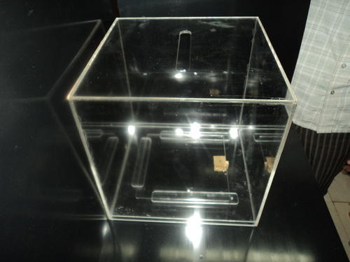 Transparent Cheque Drop Box