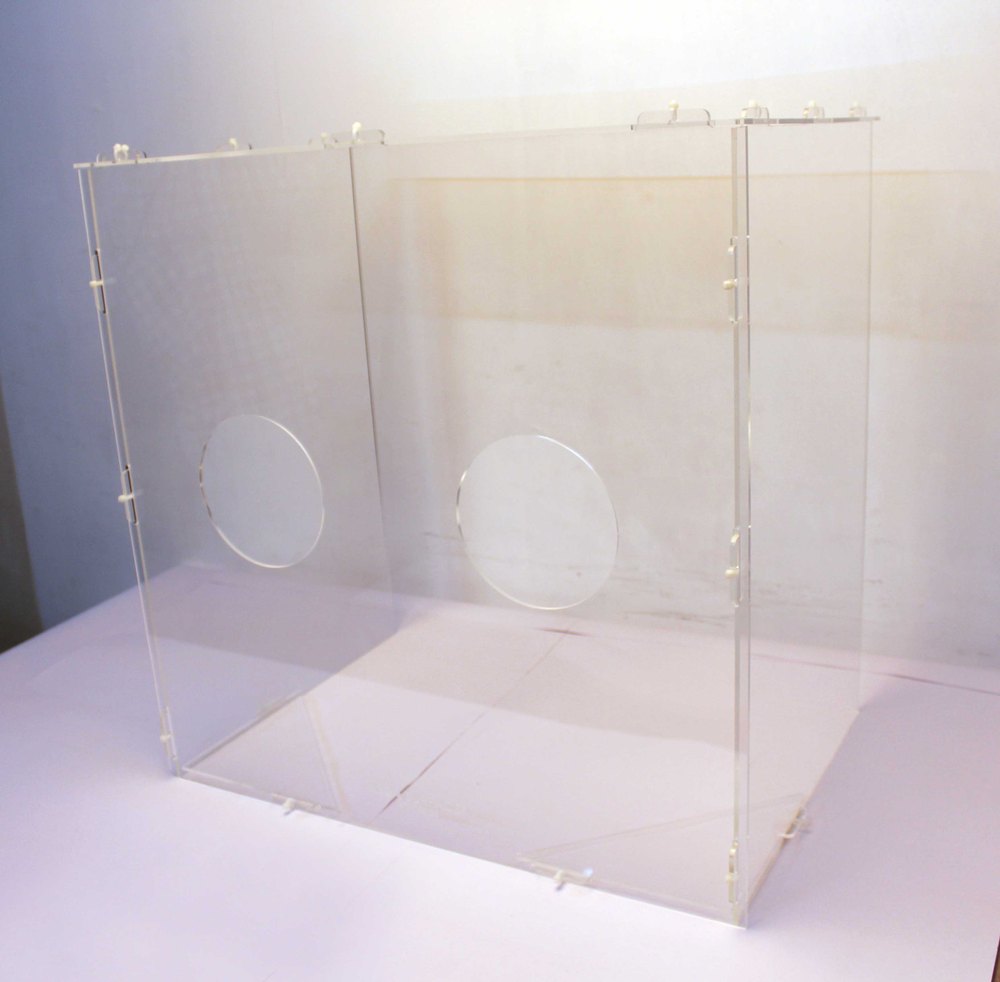 Acrylic Aerosol Box Or Covid Box, 3 mm, Rectangular