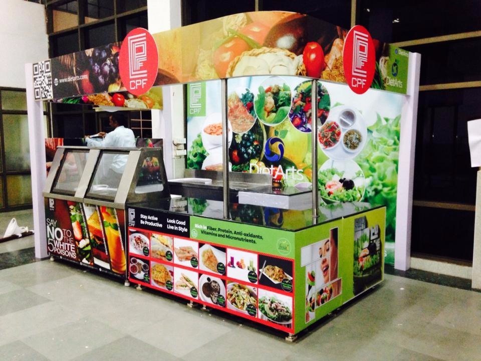 Wooden Retail Kiosks