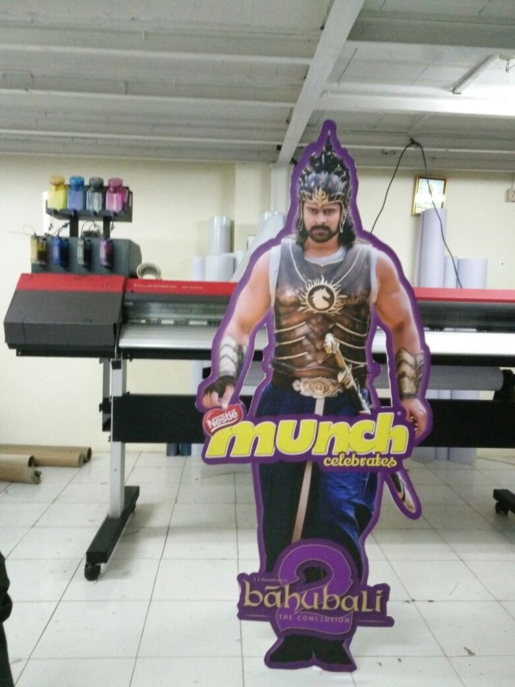 White Sun Board Cut Out Printing Services