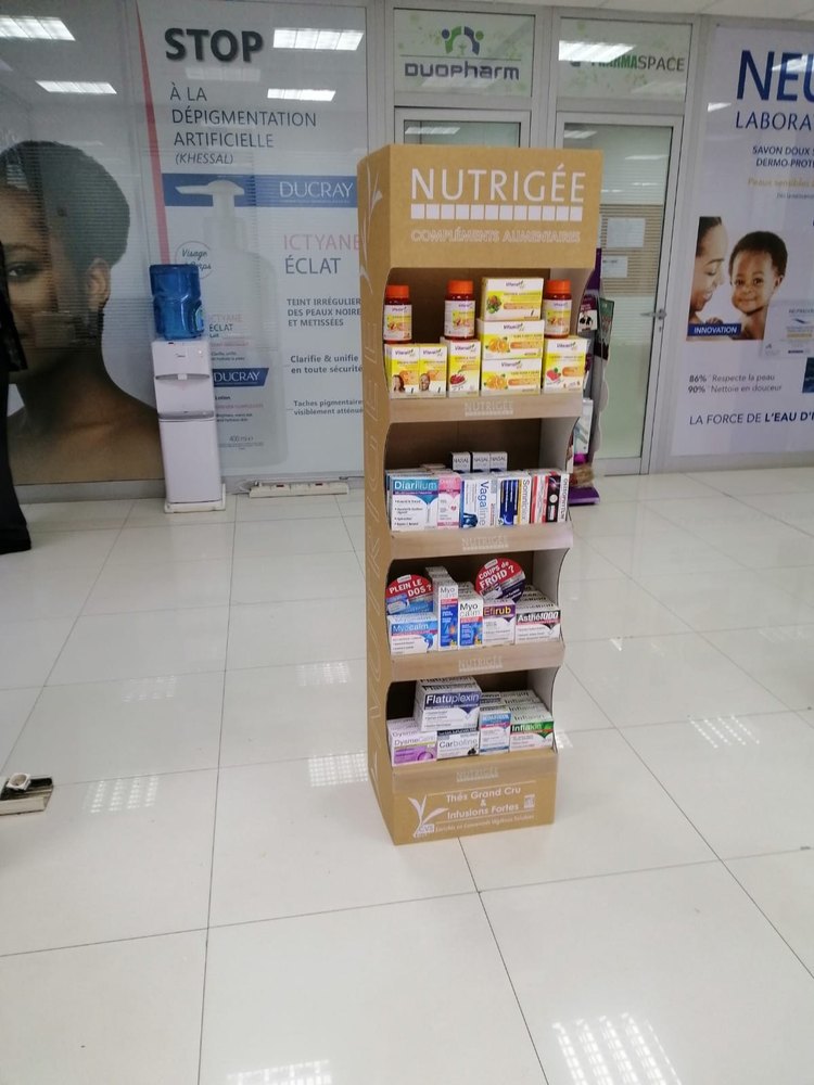 Cardboard Tabletop Display