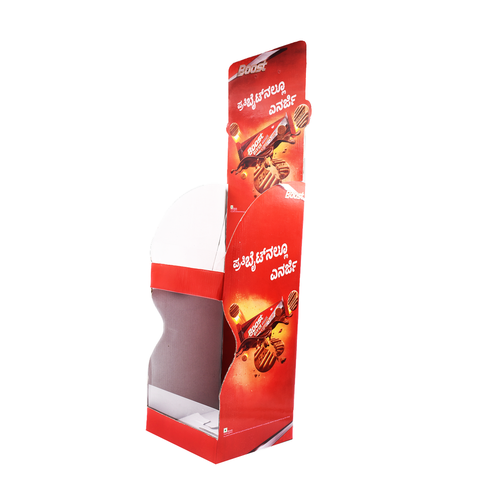 Display Corrugated Parasite, For Commercial