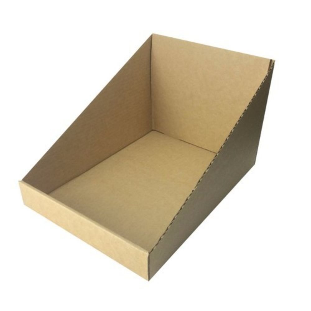 Brown Cardboard Display Stand, Rectangular