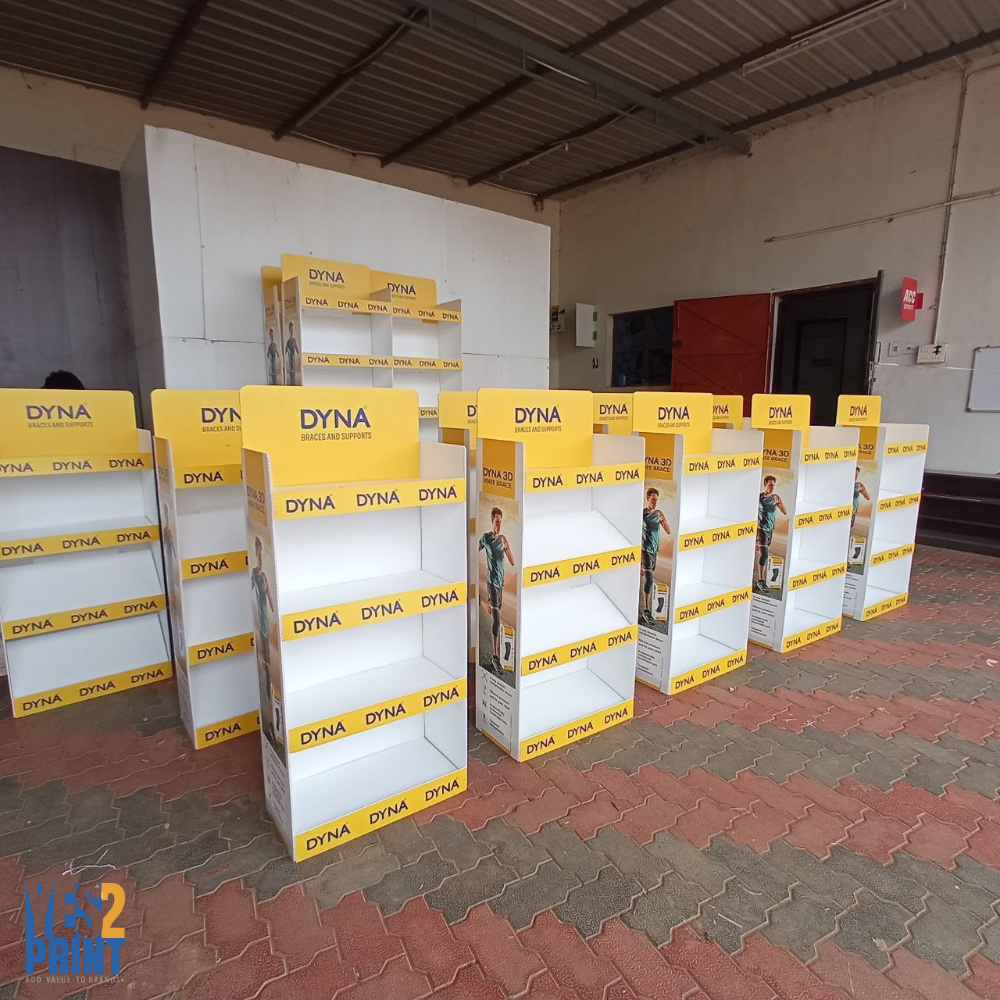 PP Sheet 1000GSM Pop Display Stand, For Promotional