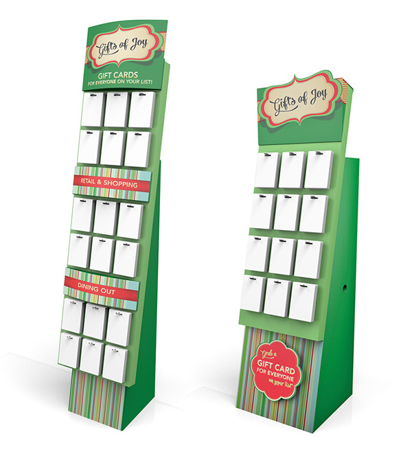 Multicolor Point Purchase Display
