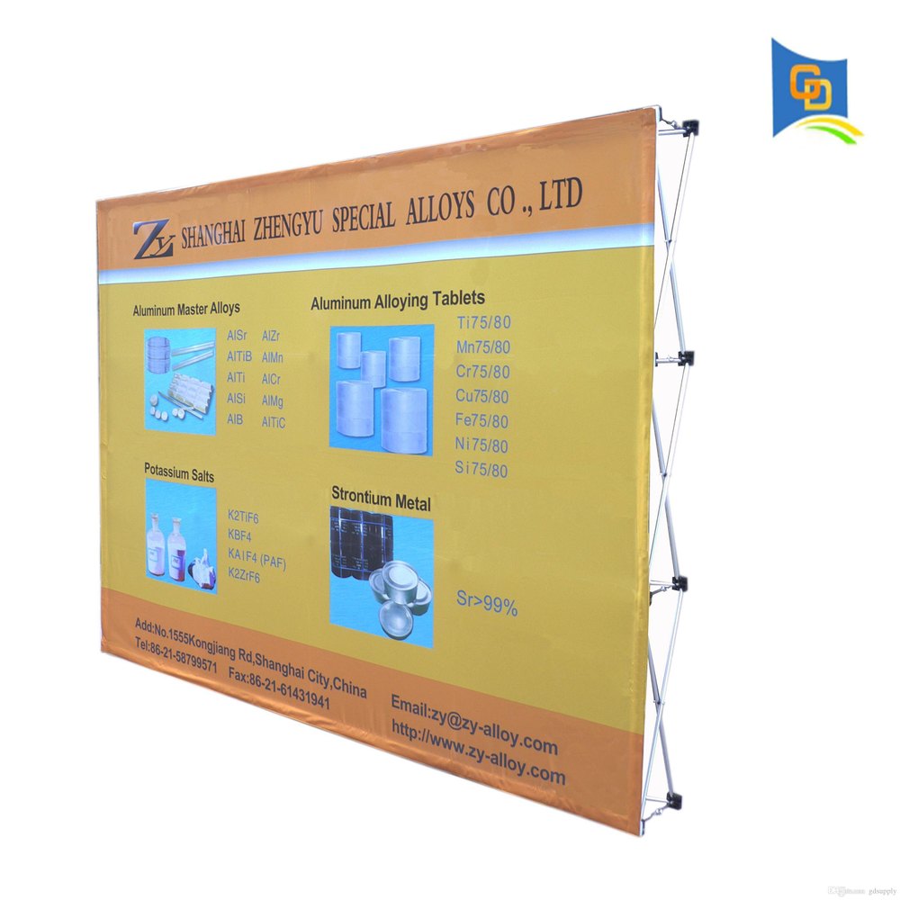 Multi-colour Pop Up Wall Display