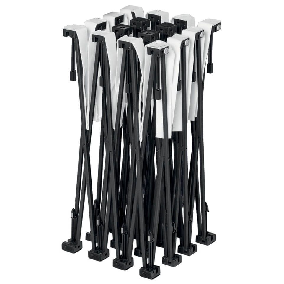 Black Aluminium Velcro Pop Up Display Stand, For Advertising, Size: 10 Feet Height