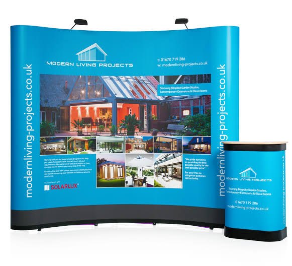 Pop Up Backdrop Stand, Size: 8 X 8 - 10 X 8 Feet