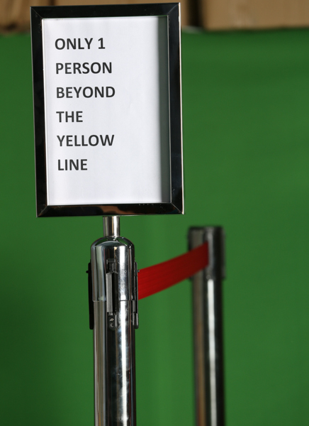 Vertical A4 Sign Stand