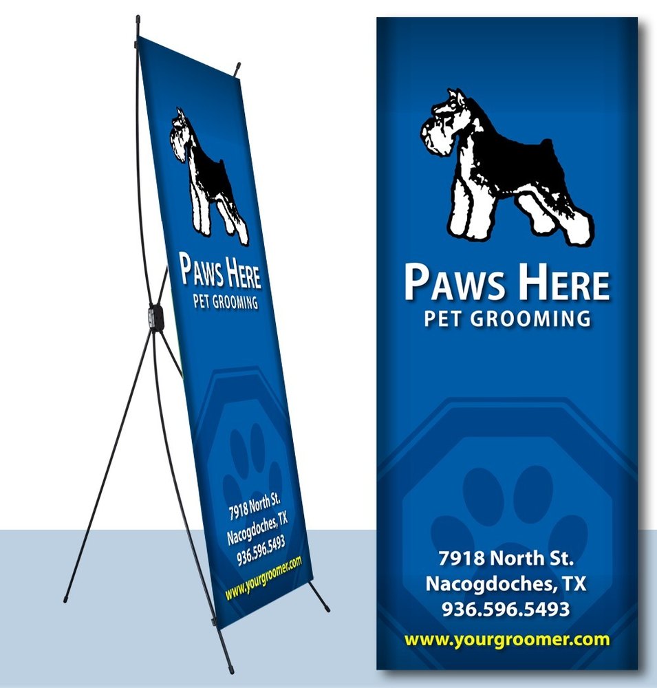 Printed X Banner Standee