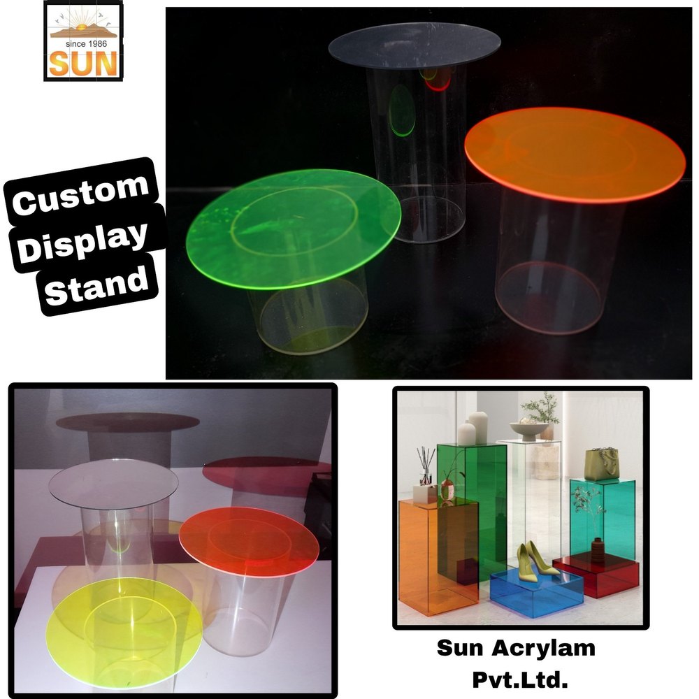 Acrylic Table Top Display Stand