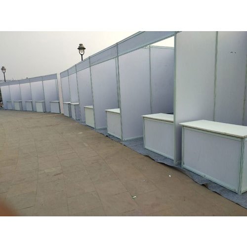 White Display Octanorm Exhibition Stall, For Event, Trade Fair