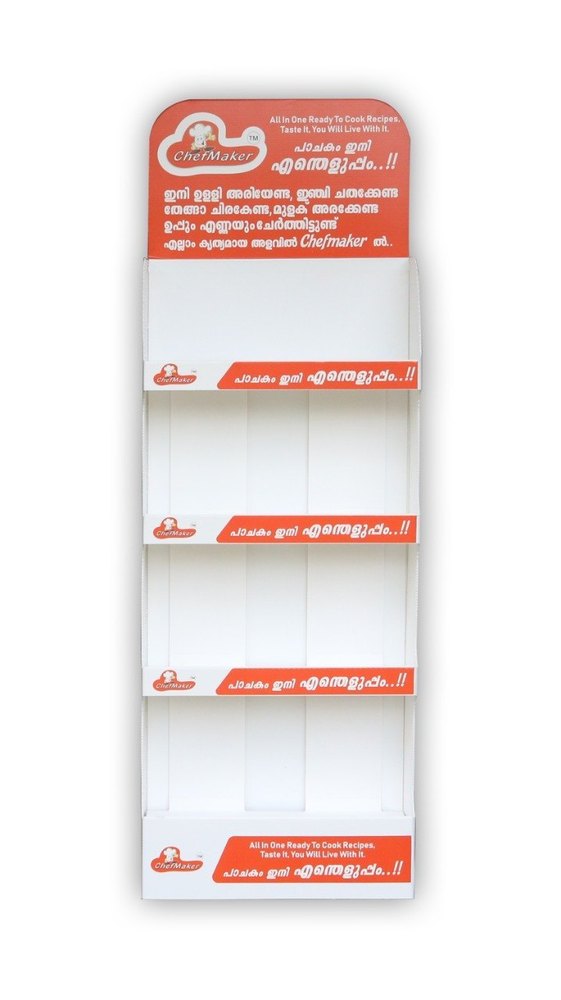Custom Design Plastic Pop Up Display Stand, For Advertising, Size: Customizable