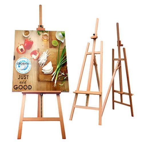 Wooden Advertising Standee Adjustable