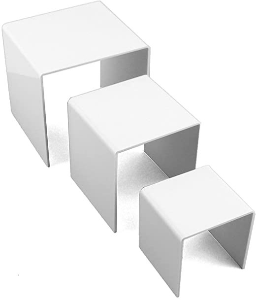 White Acrylic Riser