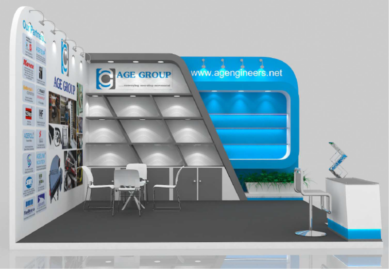Fabricated Booth