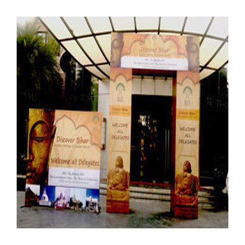 2D Board Flex Exhibition Branding, Shape: Rectangular