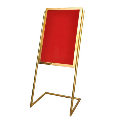 Red Exhibition Display Standee