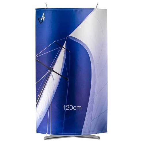 D Shape Banner Stand