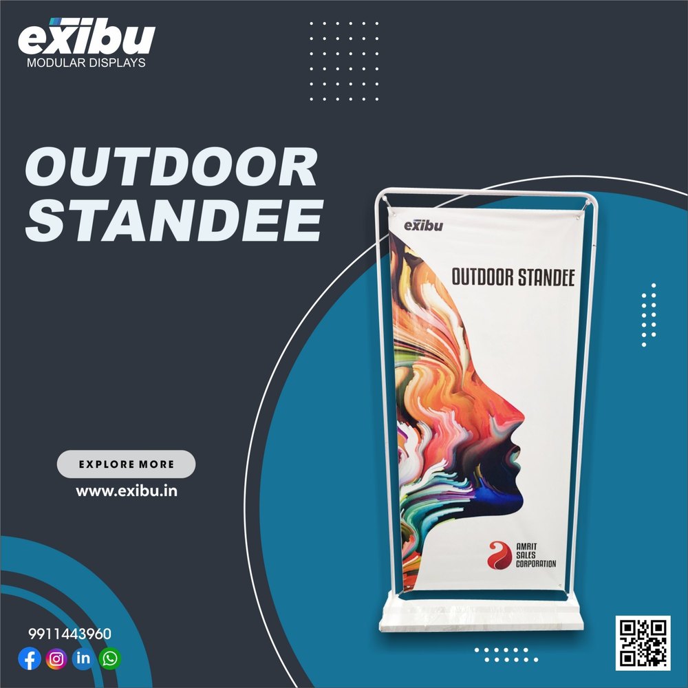 Outdoor Banner Stand