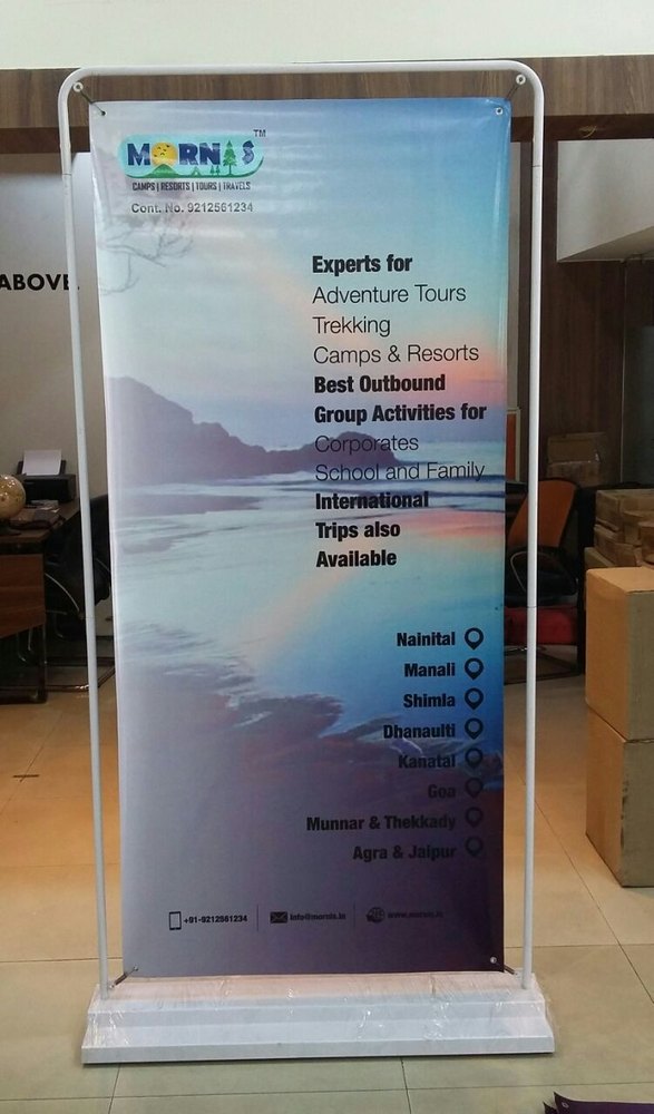 Outdoor Banner Stand