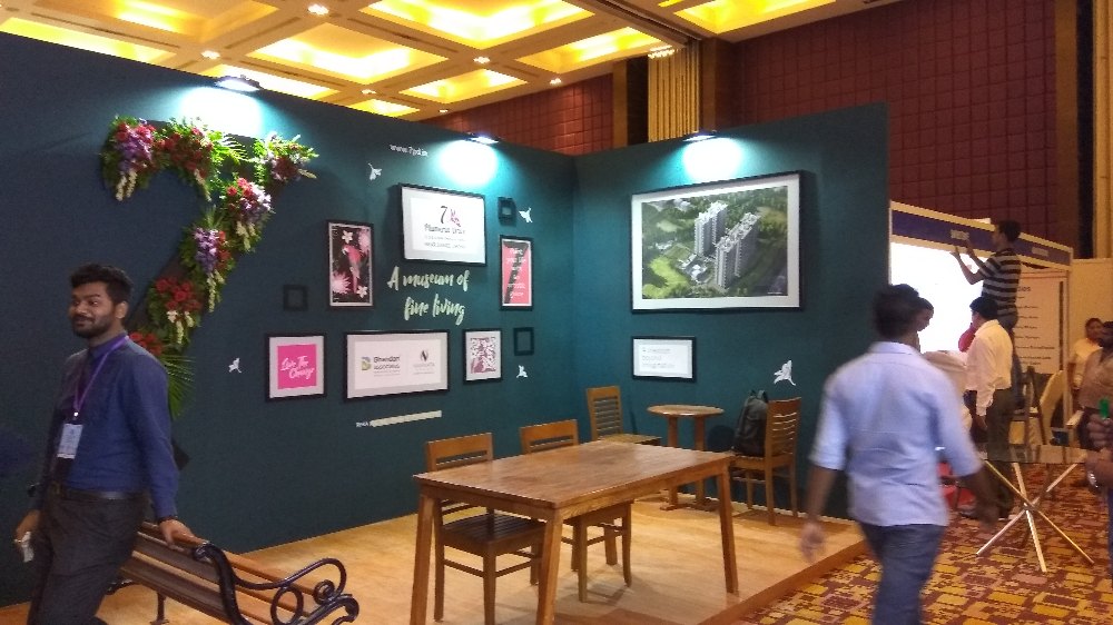 Custom Wooden Designer Exhibition Stall, Pune, Size: 6*3