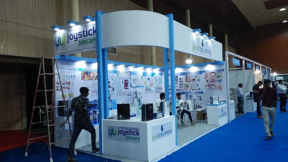 Wooden Installation Fancy Exhibition Stall Fabrication Work, PAN INDIA