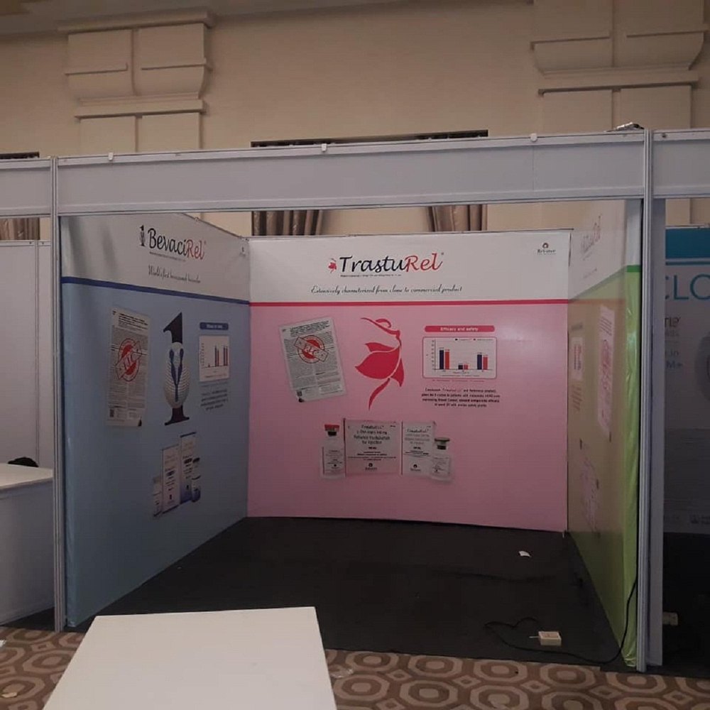 Vinyl (Banner Material) Promotional Advertising Booth, Size: 6x5feet