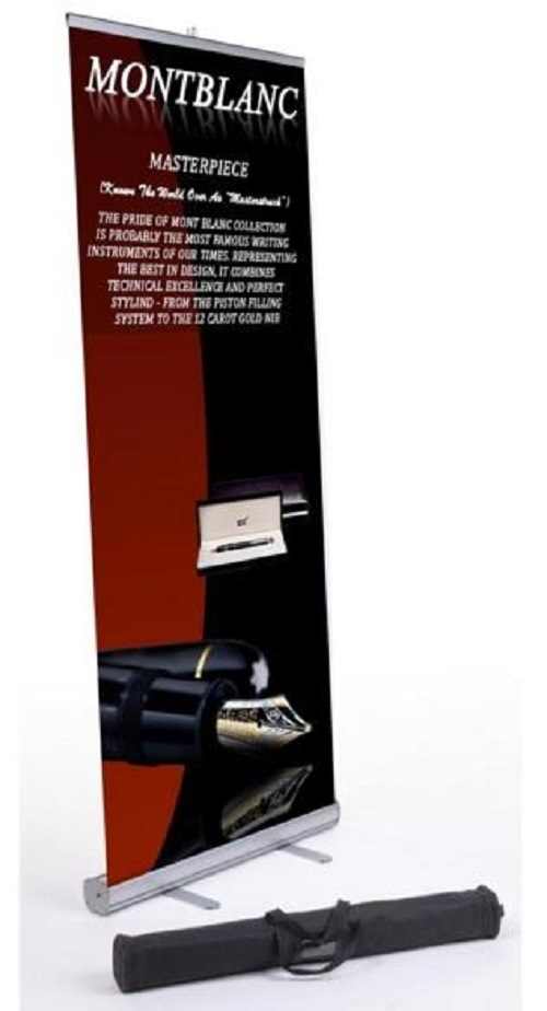 Deluxe Roll Up Banner Stand
