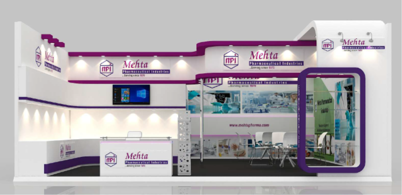 Decoration Wooden Exhibition Stands