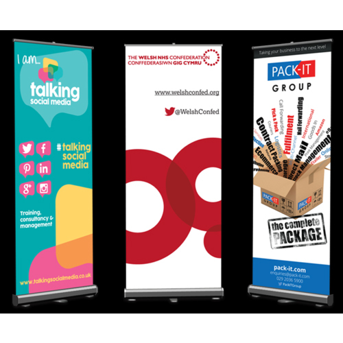 PVC, Aluminium Printed Roll Up Banner Stand, Size: 6 X 2.5 Feet, 5 X 2.5 Feet