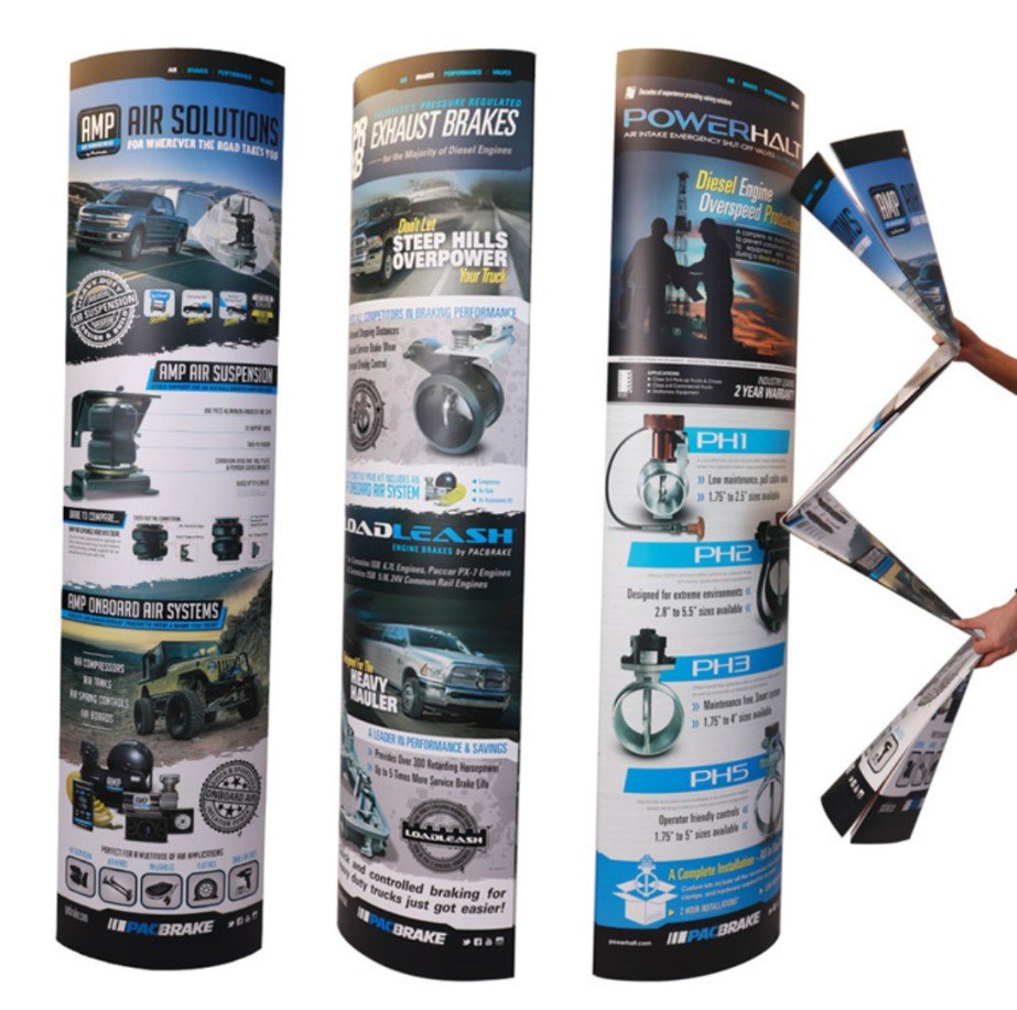 PP And Paper Sheet Lama Standee, For Advertising, Size: 60 X 18