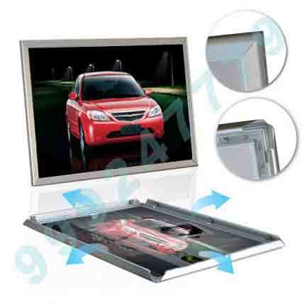 Aluminum Clip On & Snap On Frame