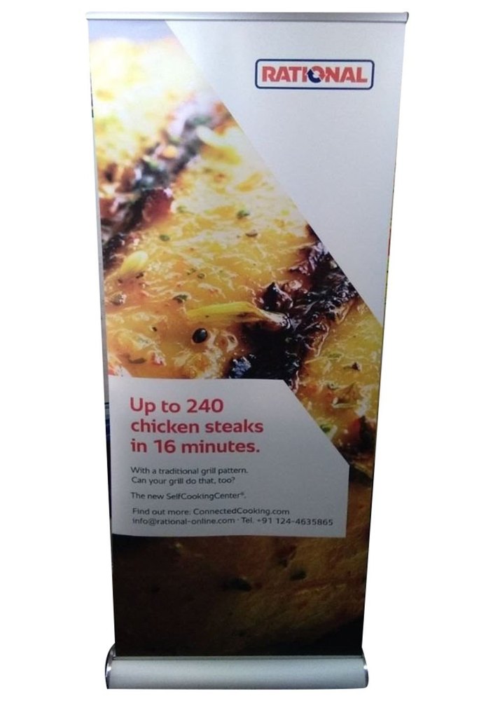 8mm PVC Scrolling Banner Stand