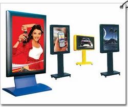 Scrolling Banner Stand