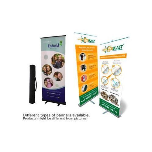 Scrolling Banner Stands
