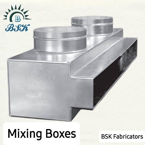 Galvanized Iron GI Plenum Box, Polished