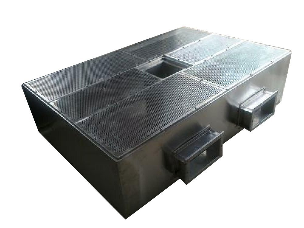 Gi OT Plenum Box, Galvanized