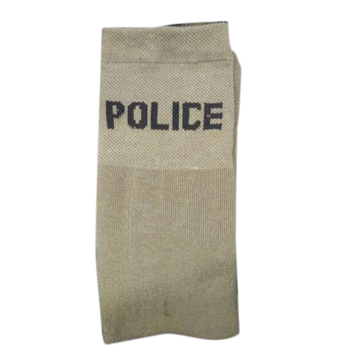 Khaki Police Socks, Packing Type: Packet