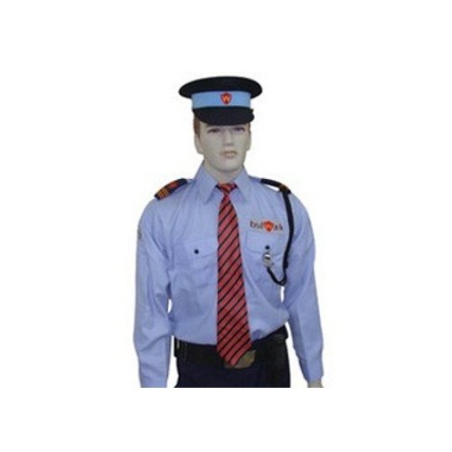 Blue Men Security Guard Uniforms