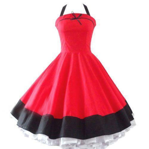 Red and Black Fancy Dance Dress