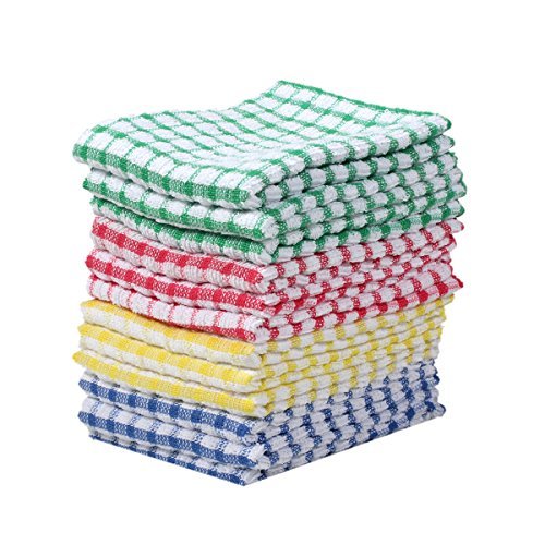 Mixed Colour Cotton Kitchen Cloth, Size: 11*17