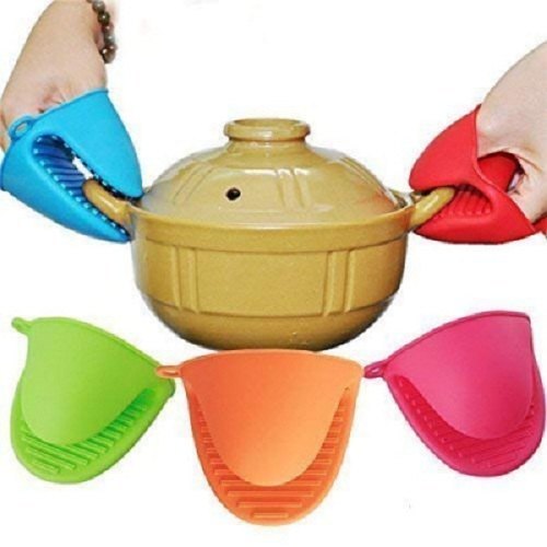 As A Photos Unisex Silicone Oven Mitts, 1
