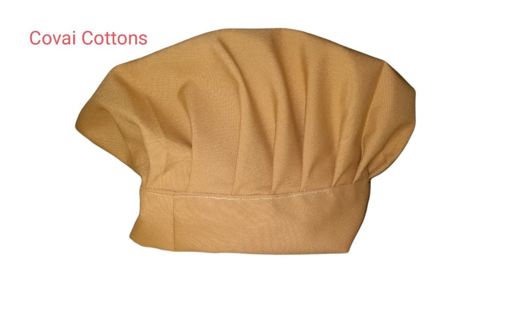 Costamazied Mushroom Cap Cotton Chef Caps, Handwash