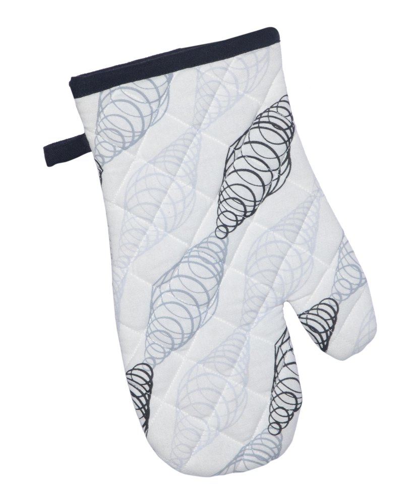 White Cotton Oven Mitten