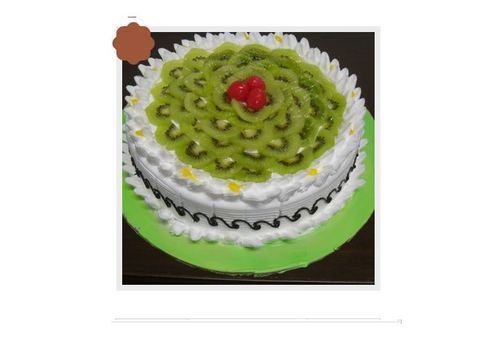Kiwi Cake, Shape: Round